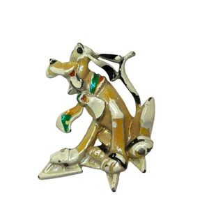 Vintage Pin of Dog